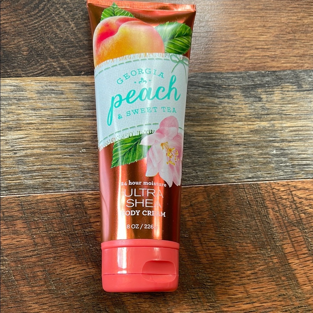 Bath & Body Works Peach & Sweet Tea Ultra Shea Body Cream